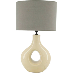 Tafellamp Kandy large beige
