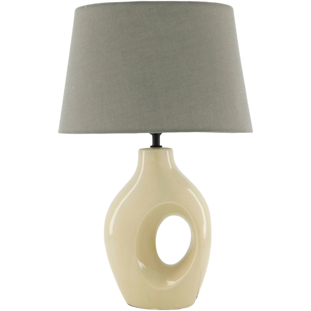 Tafellamp Kandy small beige
