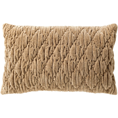 Sierkussen Goletta 30x50 cm donkerbeige