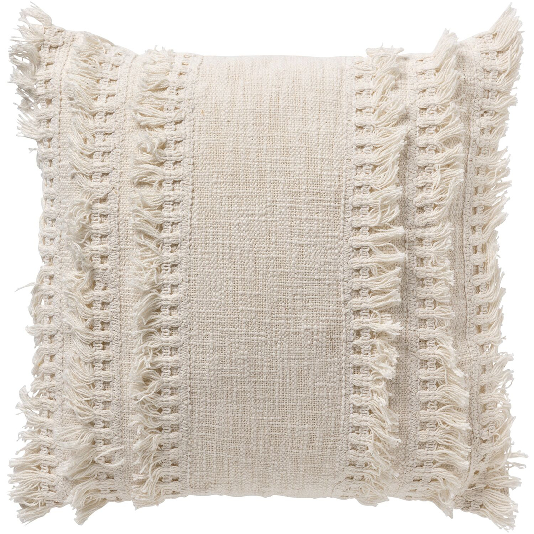 Sierkussen Westray 45x45 cm wit