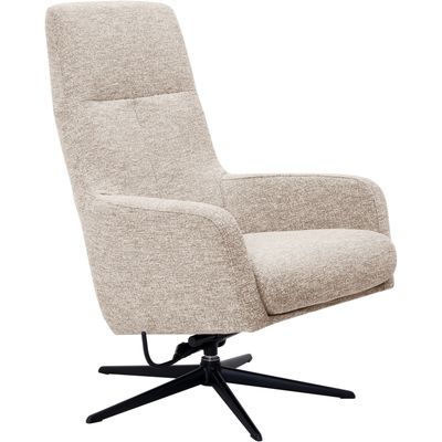 Draaifauteuil Estada met kantelfunctie beige