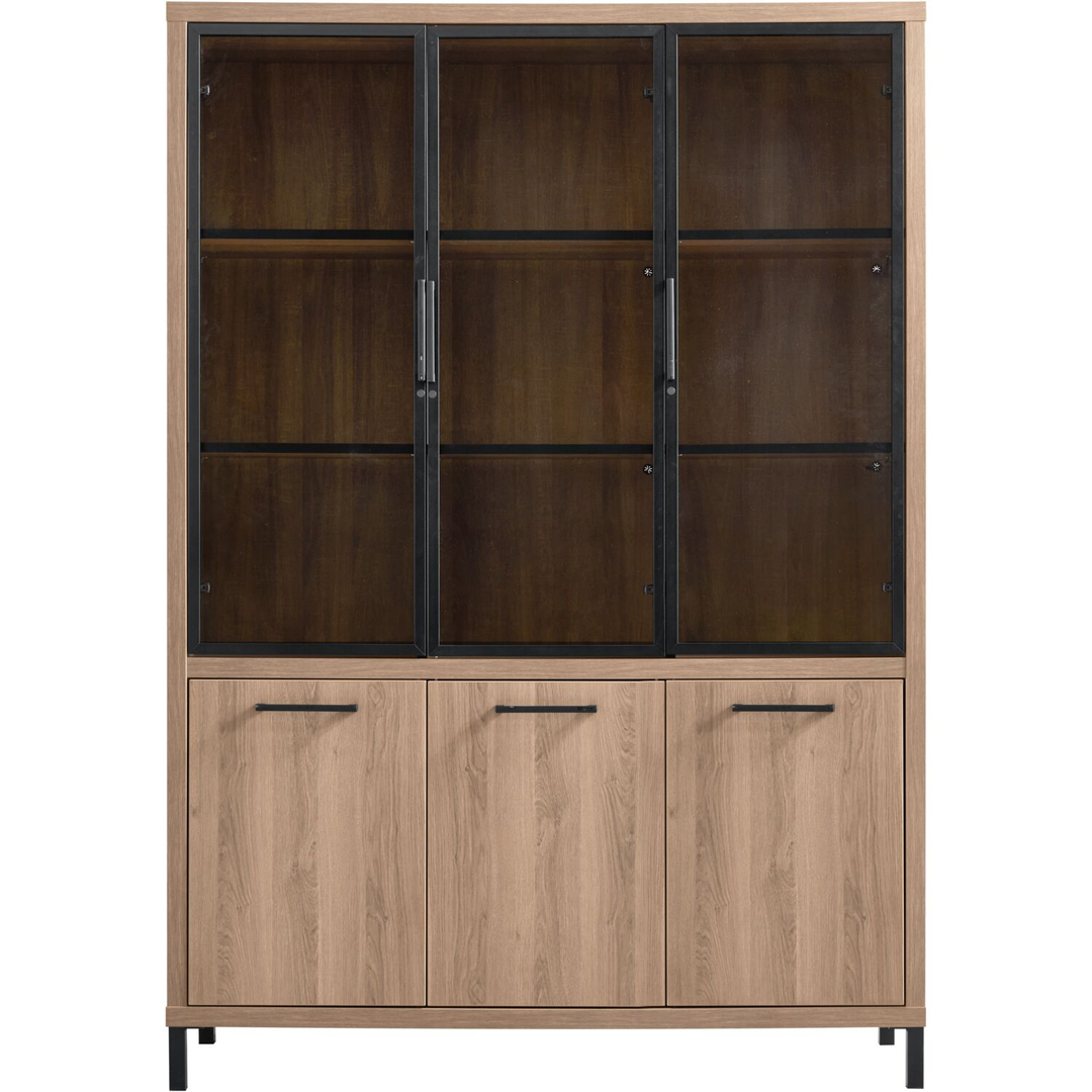 Vitrinekast Selinia 200x140x45 cm 