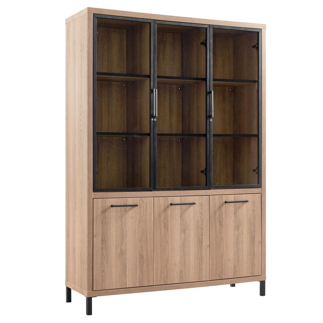 Vitrinekast Selinia 200x140x45 cm 