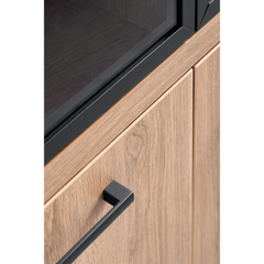 Vitrinekast Selinia 200x140x45 cm 