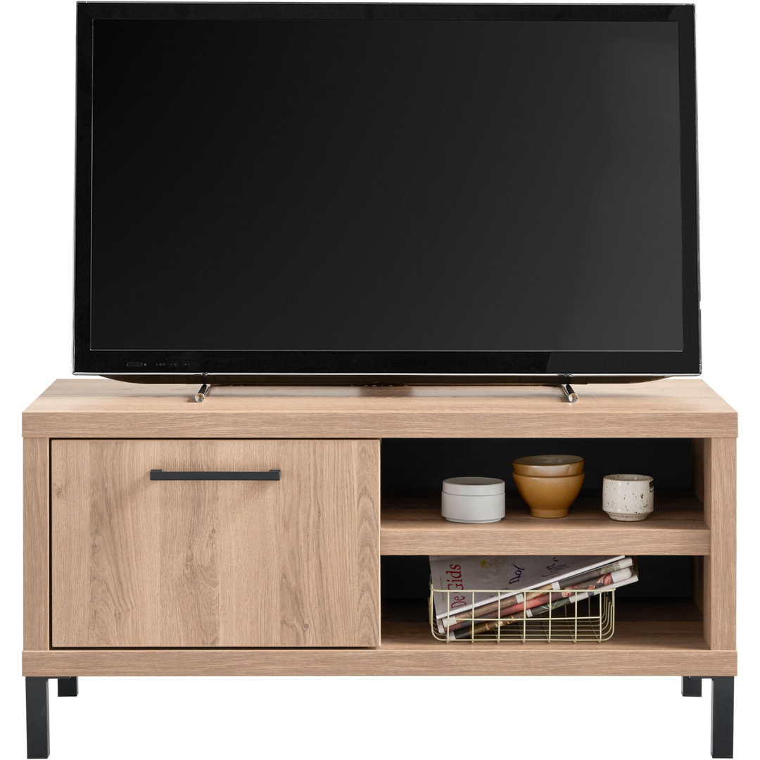 Tv-meubel Selinia 102 cm bruin