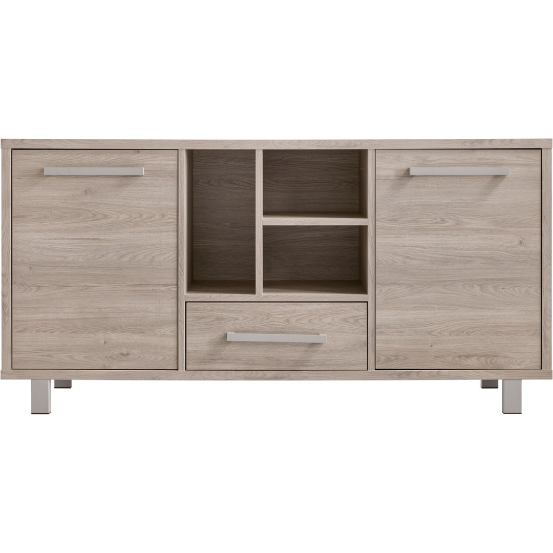 Dressoir Gradoly 90x180x45 cm grijs