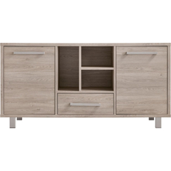 Dressoir Gradoly 90x180x45 cm grijs