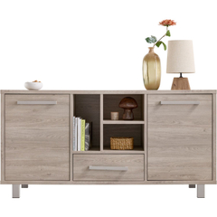 Dressoir Gradoly 90x180x45 cm grijs