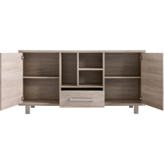 Dressoir Gradoly 90x180x45 cm grijs