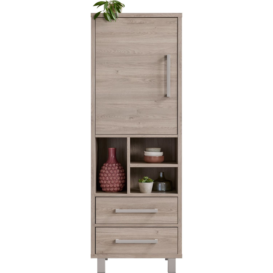 Opbergkast Gradoly 200x70x45 cm grijs