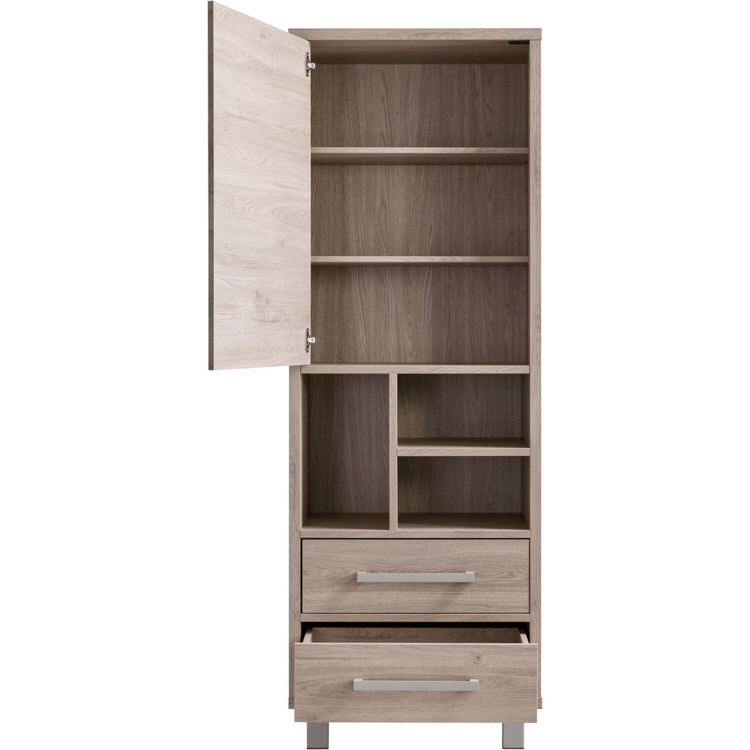 Opbergkast Gradoly 200x70x45 cm grijs