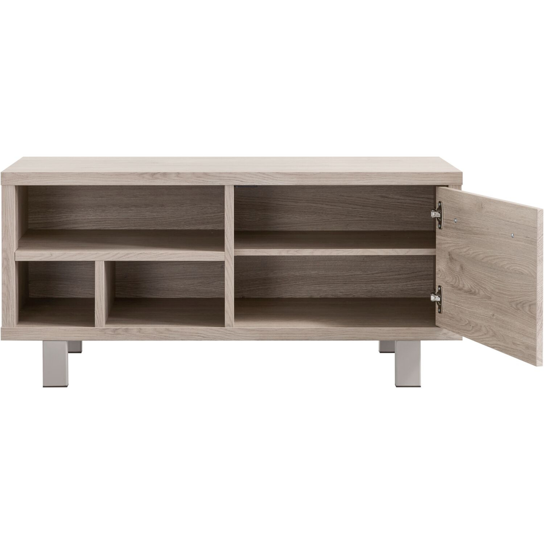 Tv-meubel Gradoly 110 cm grijs
