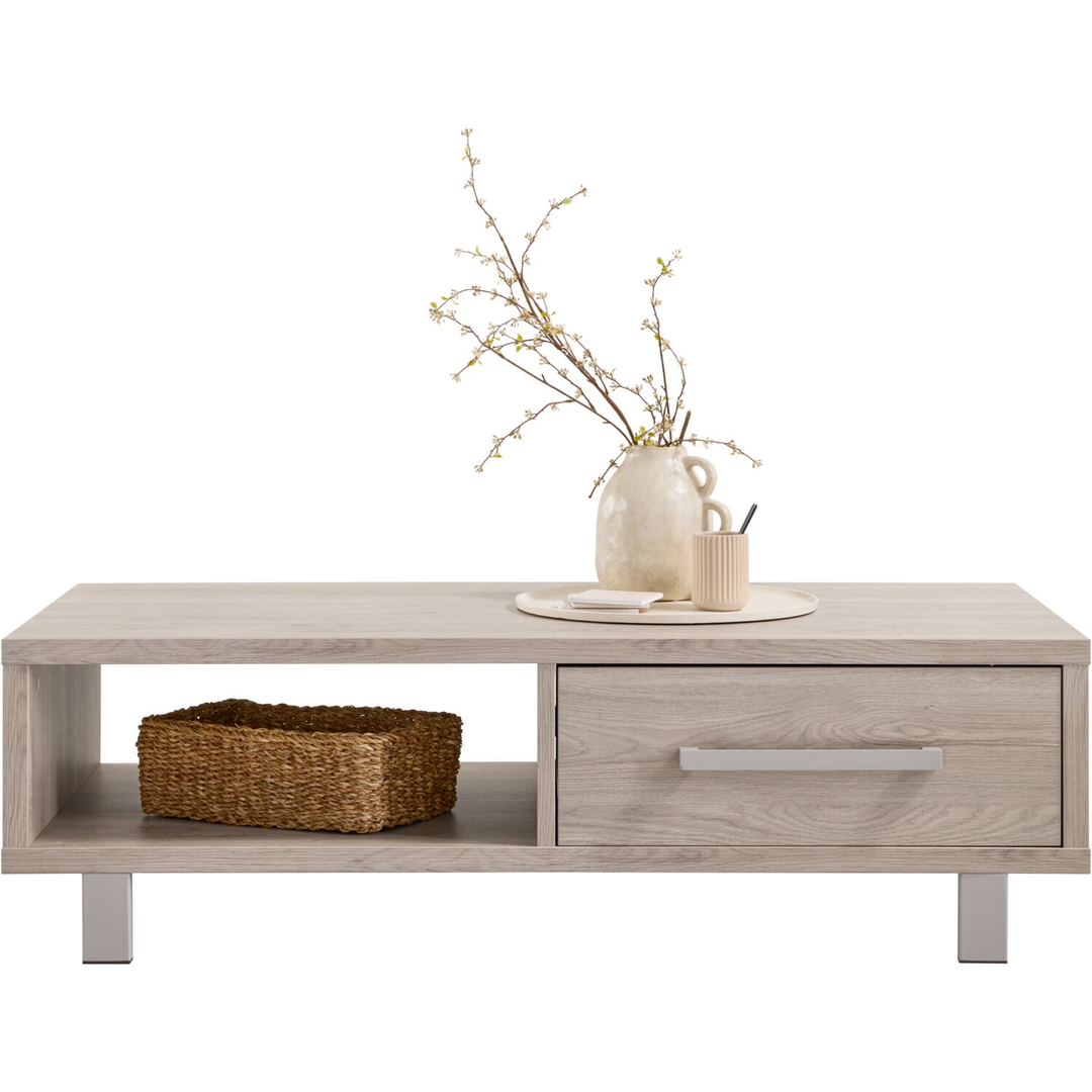 Salontafel Gradoly 135x67 cm grijs