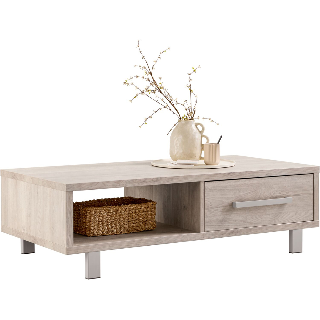 Salontafel Gradoly 135x67 cm grijs