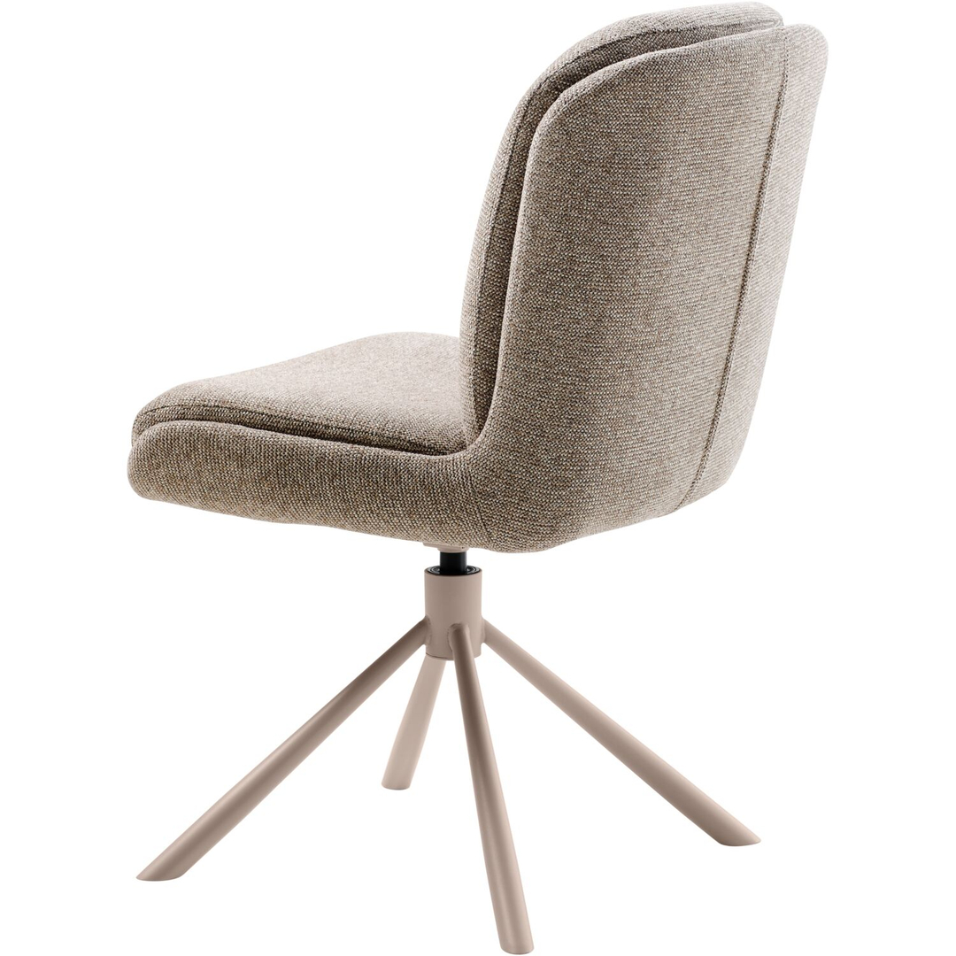 Eetkamerstoel Texico draaibaar taupe