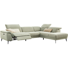Hoekbank rechts Alunda groen relaxfunctie excellent comfort