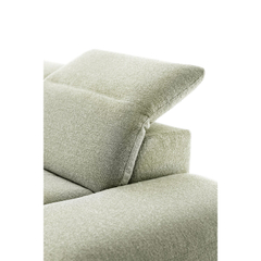 Hoekbank rechts Alunda groen relaxfunctie excellent comfort