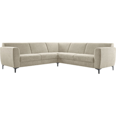 Hoekbank Ridgway beige basic comfort
