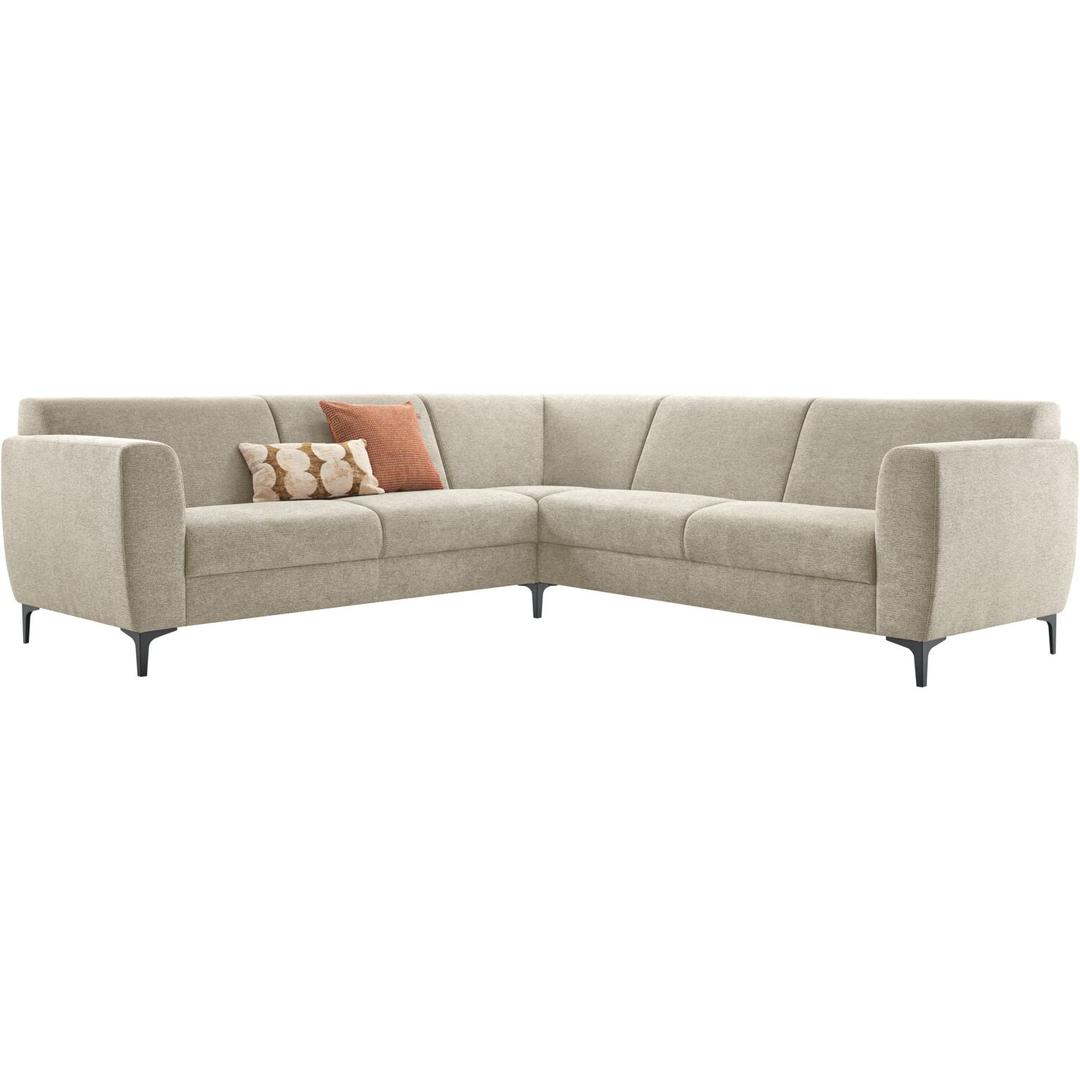 Hoekbank Ridgway beige basic comfort