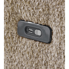 Hoekbank Moulti grijs relaxfunctie links premium comfort