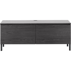Tv-meubel Selero 121 cm zwart