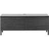 Tv-meubel Selero 121 cm zwart