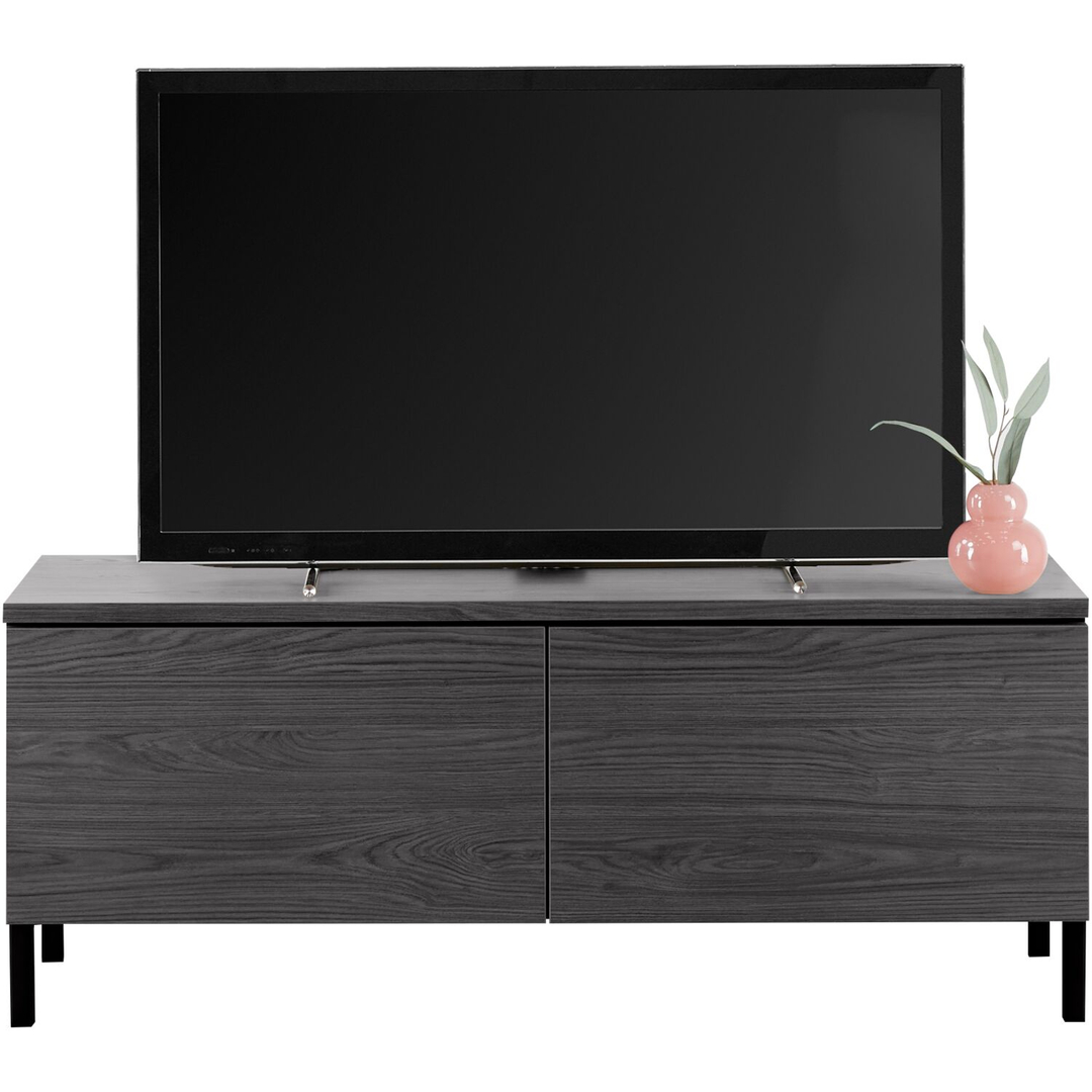 Tv-meubel Selero 121 cm zwart