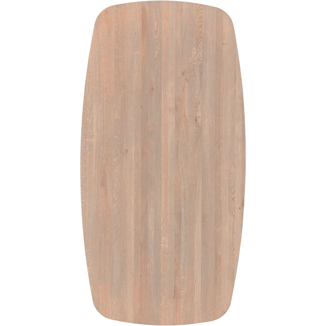 Eettafel Walden eikenhout 180x100 cm Deens ovaal
