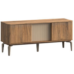 Tv-meubel Lodetto 141 cm deur champagnekleur