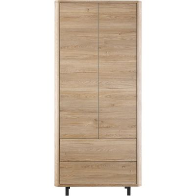 Opbergkast Lirona old oak 2 deuren, 2 lades