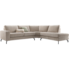 Hoekbank rechts Totham taupe excellent comfort