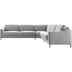 Hoekbank rechts Mirtho grijs supreme comfort