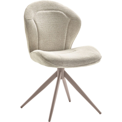 Eetkamerstoel Casilde draaibaar beige