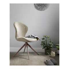 Eetkamerstoel Casilde draaibaar beige