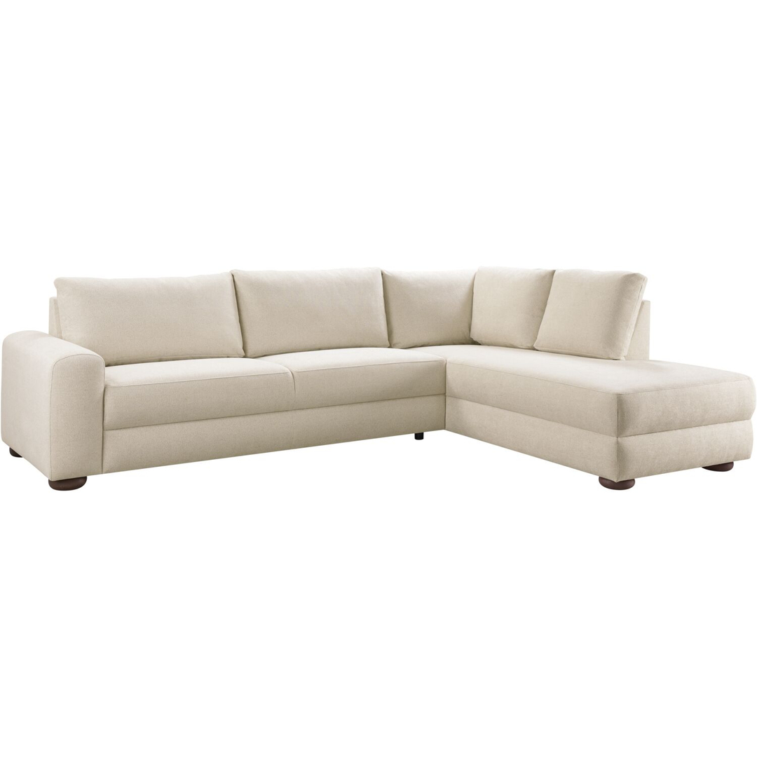 Hoekbank rechts Famatina beige basic comfort