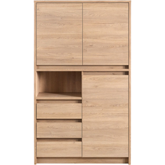 Boekenkast Quebec 170x101x45 cm