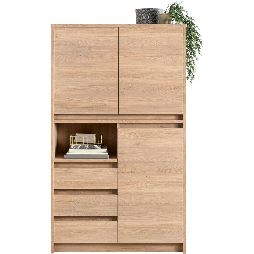 Boekenkast Quebec 170x101x45 cm
