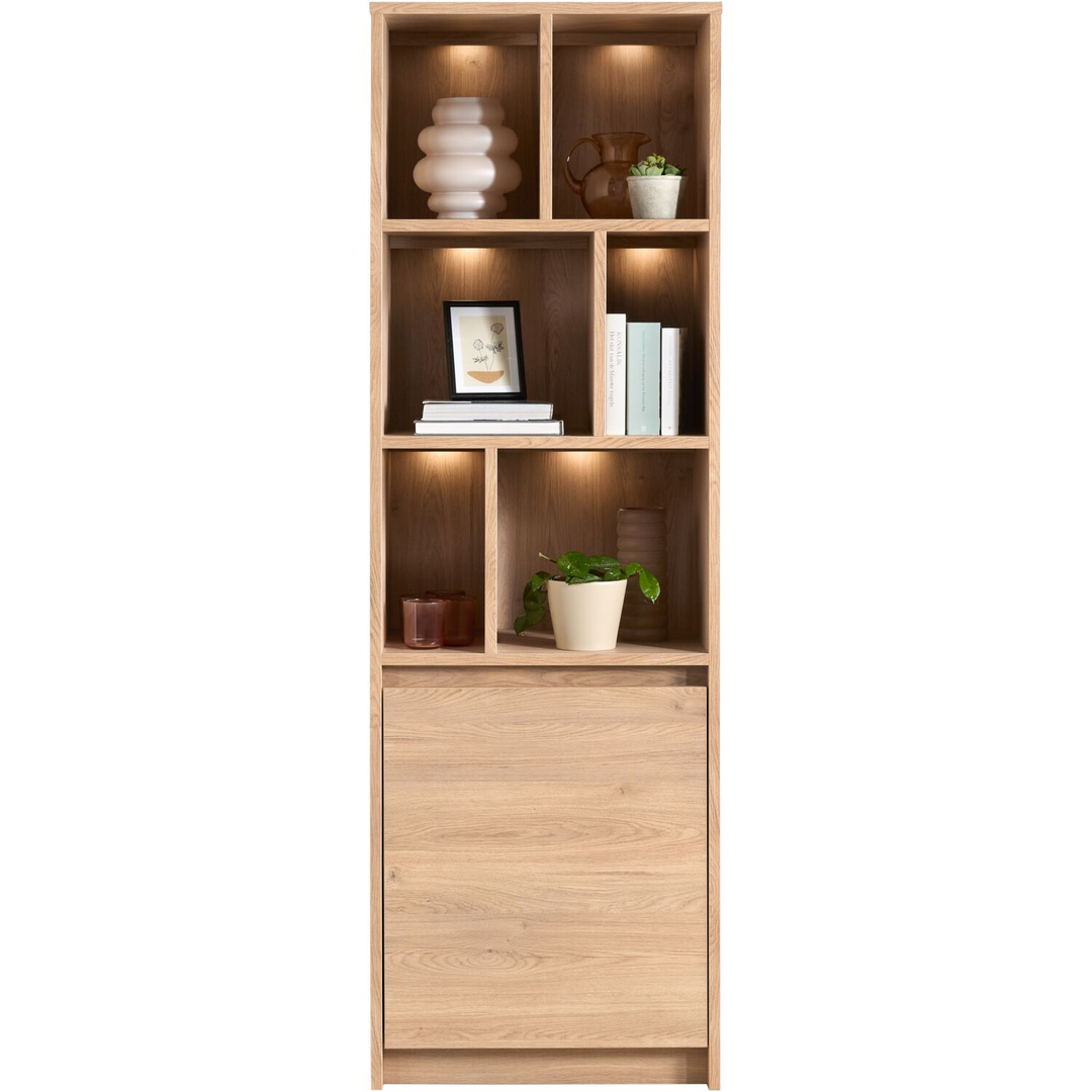 Boekenkast Quebec 201x64x45 cm