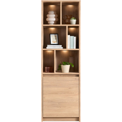 Boekenkast Quebec 201x64x45 cm