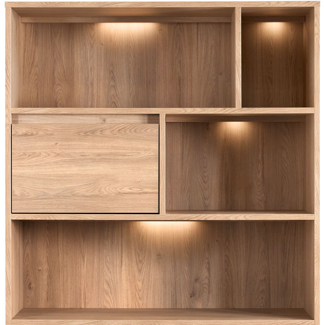 Verlichting Quebec wandmeubel 200x120x45 cm
