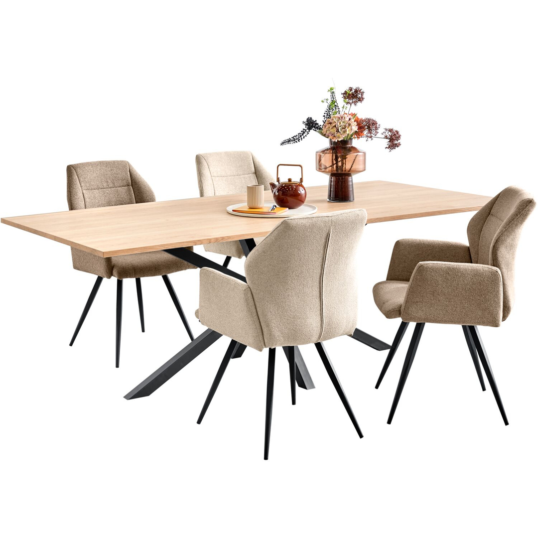 Eettafel Rizoma 190x90 cm rechthoekig