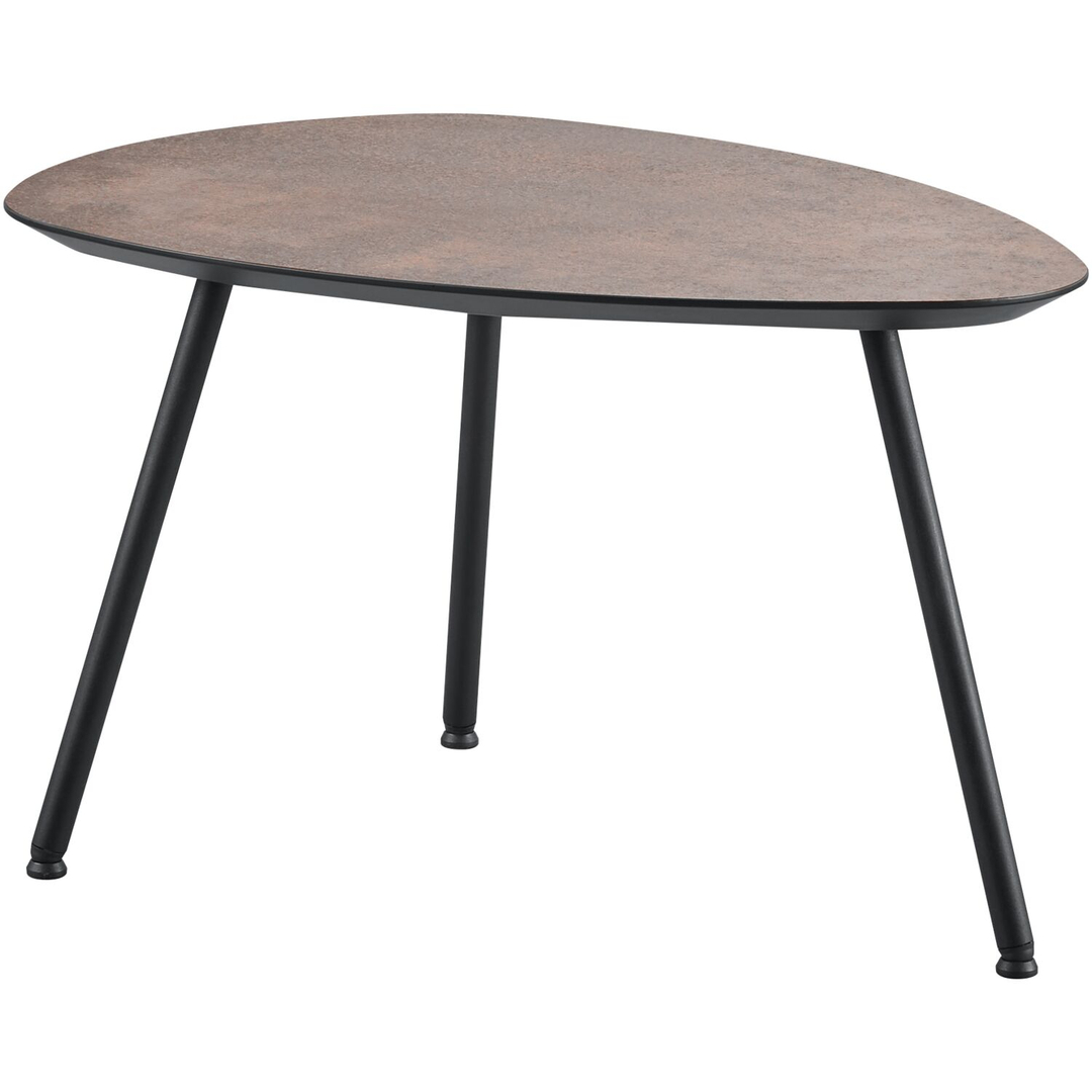 Salontafel Woburn 70x50 cm kiezel
