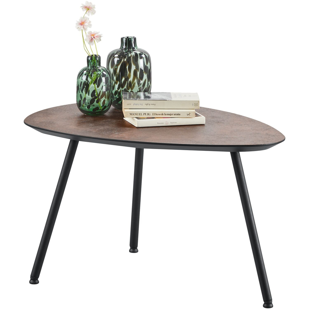 Salontafel Woburn 70x50 cm kiezel