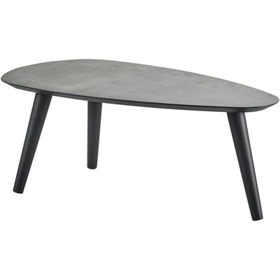 Salontafel Woburn 90x50 cm kiezel