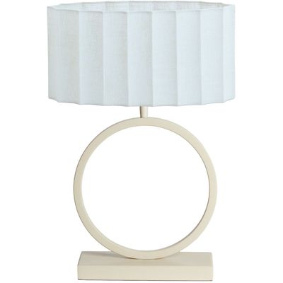 Tafellamp Alviano beige