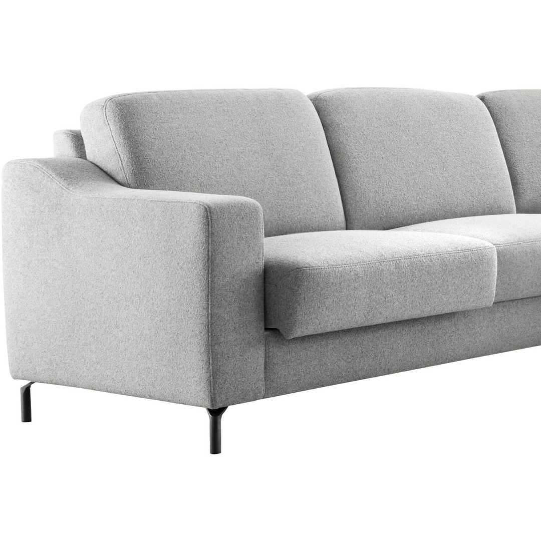 Hoekbank links Mirtho grijs supreme comfort