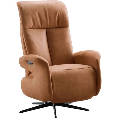 Relaxfauteuil Westlake elektrisch small microleder