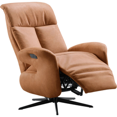 Relaxfauteuil Westlake elektrisch small microleder