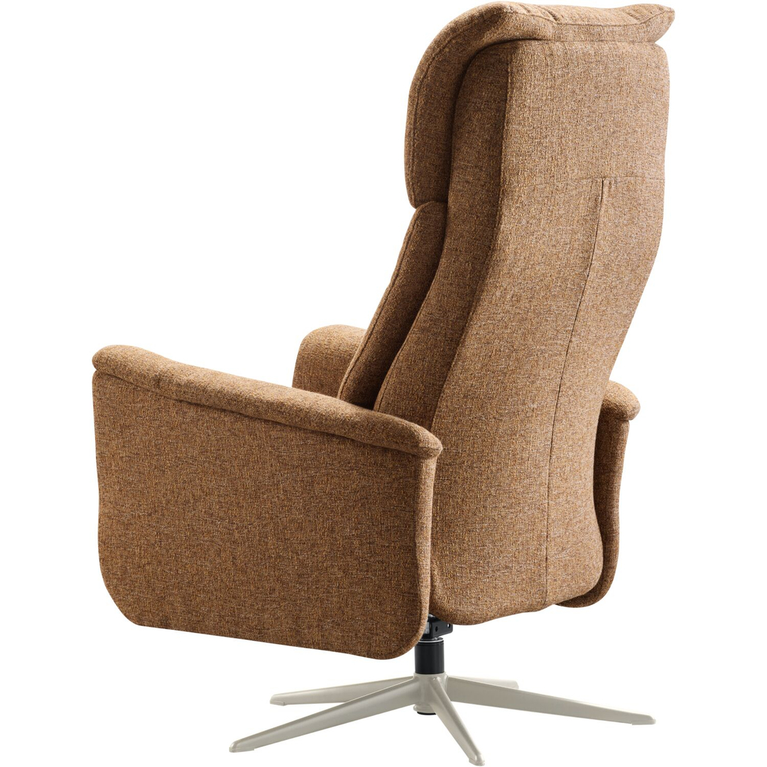 Relaxfauteuil Waneta medium bruin