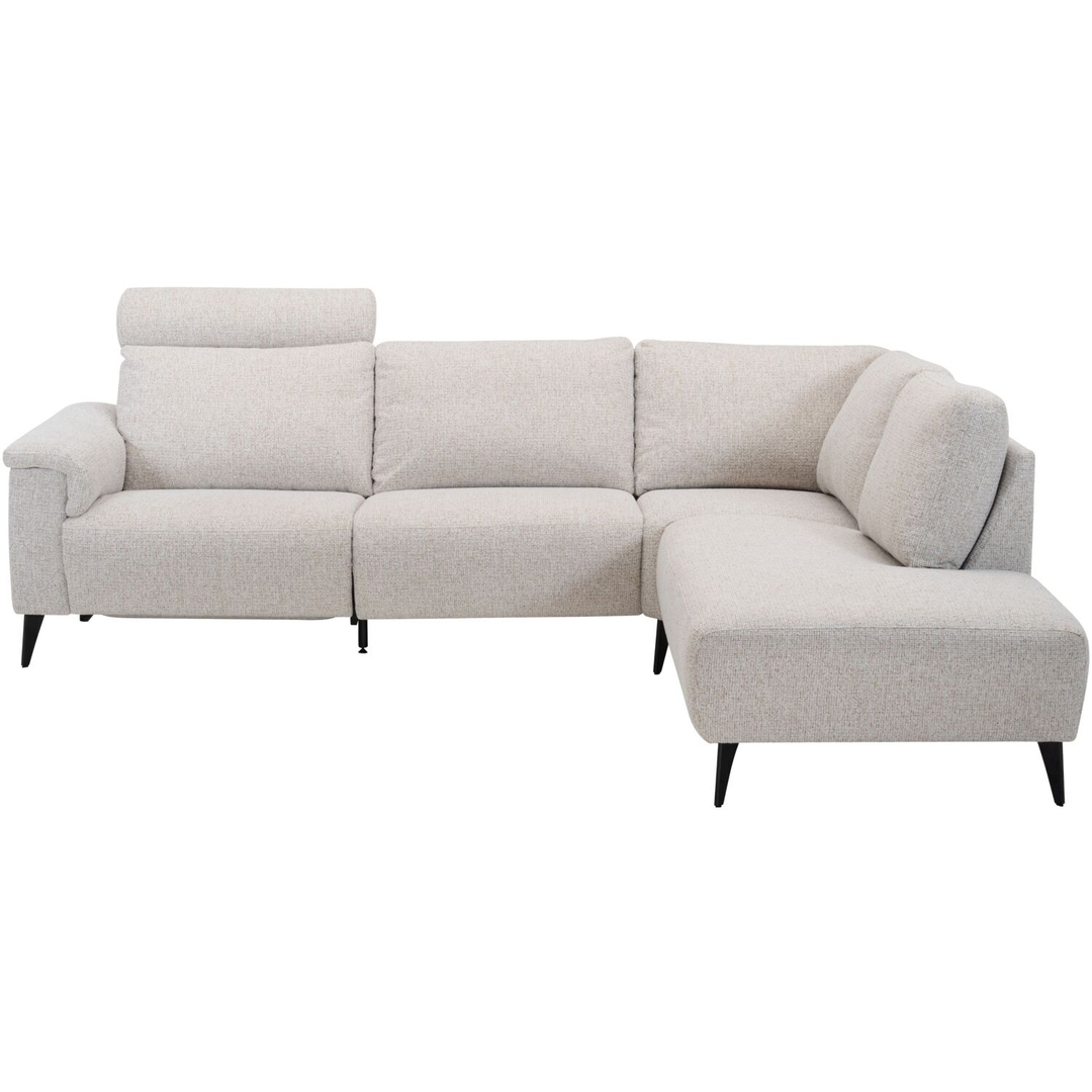 Hoekbank rechts Nyborg beige excellent comfort